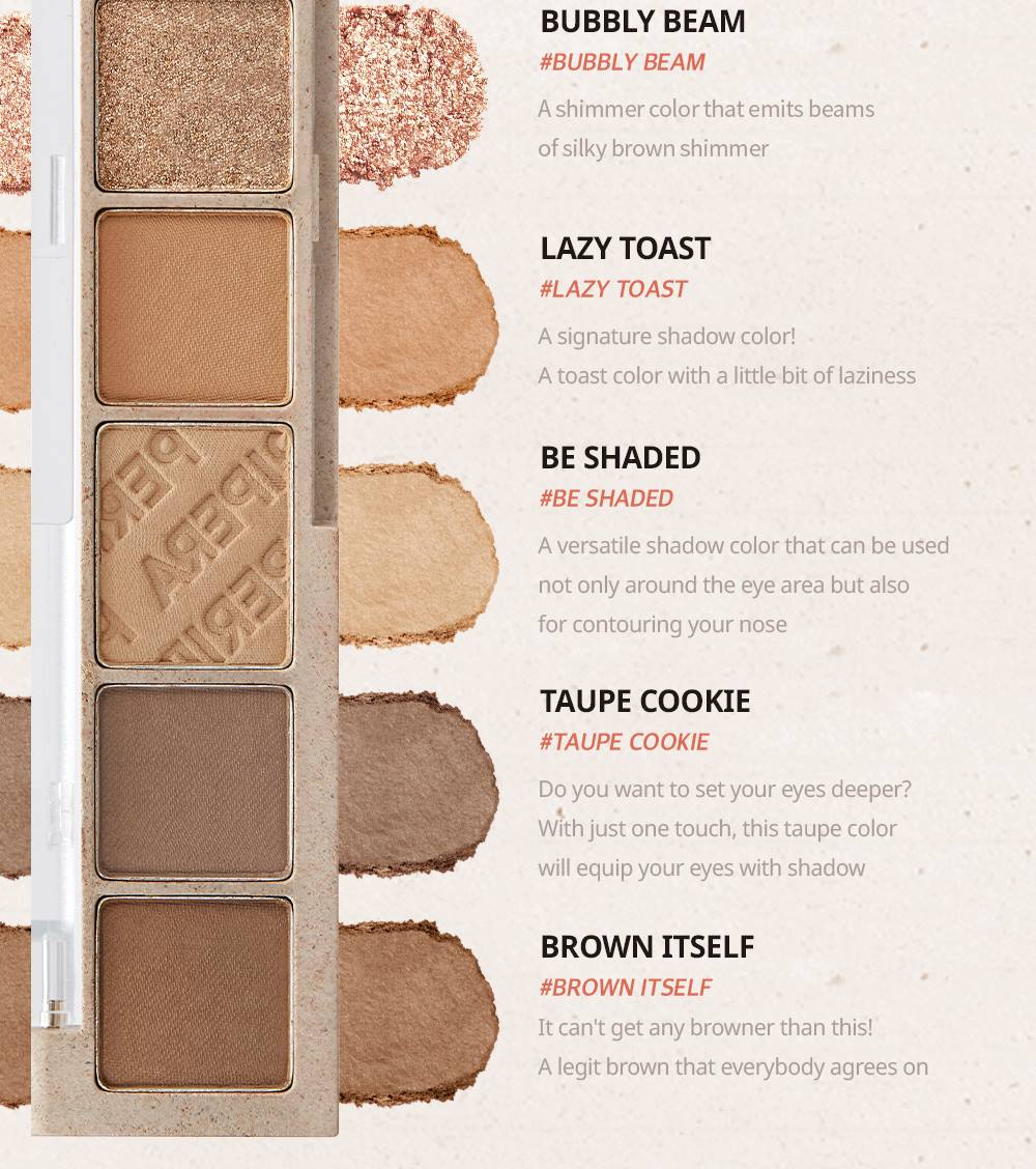 PERIPERA All Take Mood Palette 6.8g Makeup Tools Beauty Cosmetics