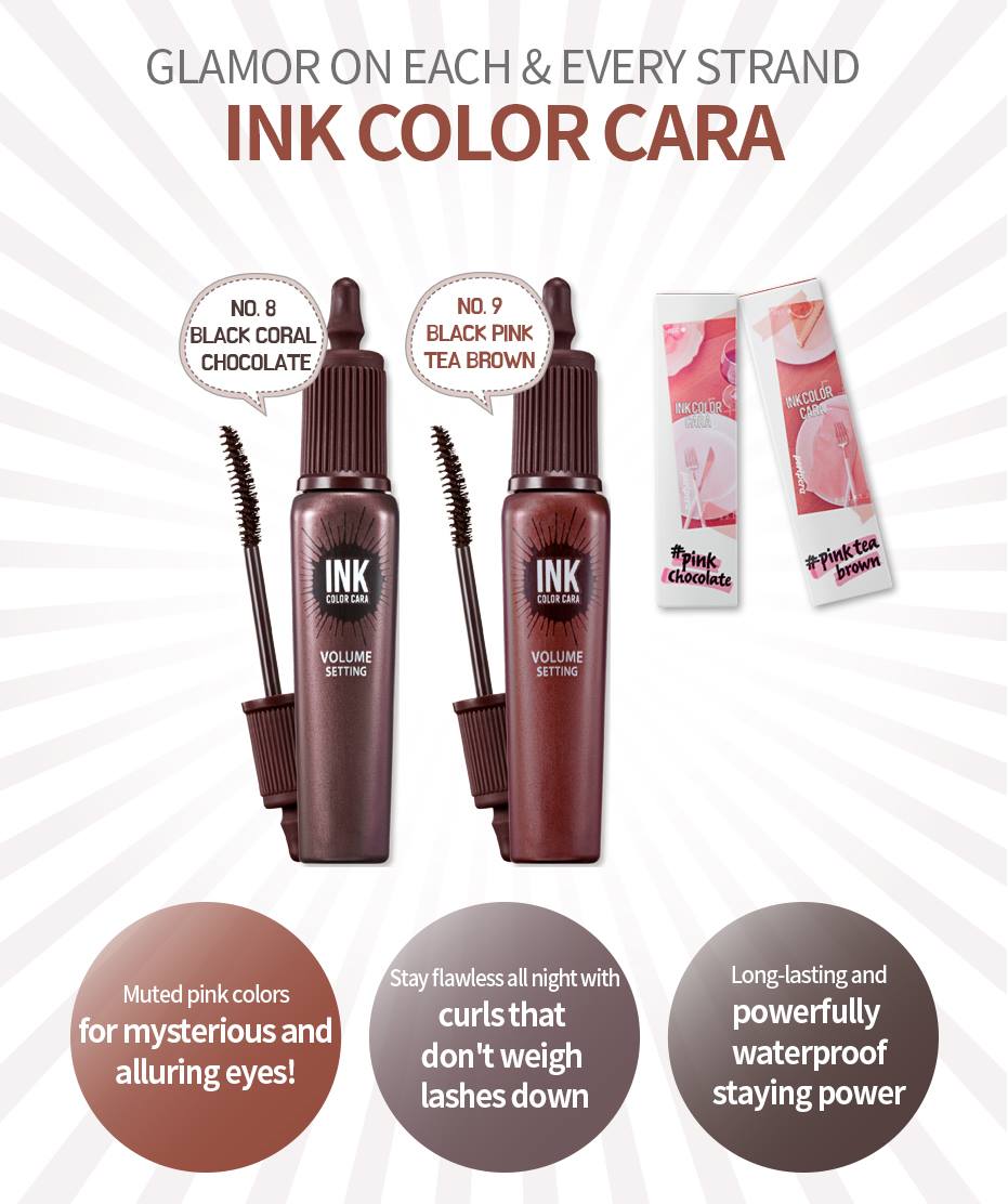 PERIPERA Ink Color Cara 7g Eye Makeup Tools Beauty Womens Cosmetics