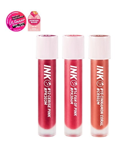 PERIPERA Ink Matte Blur Tint 07 Blushed Pink 3.8g Makeup Tools Beauty