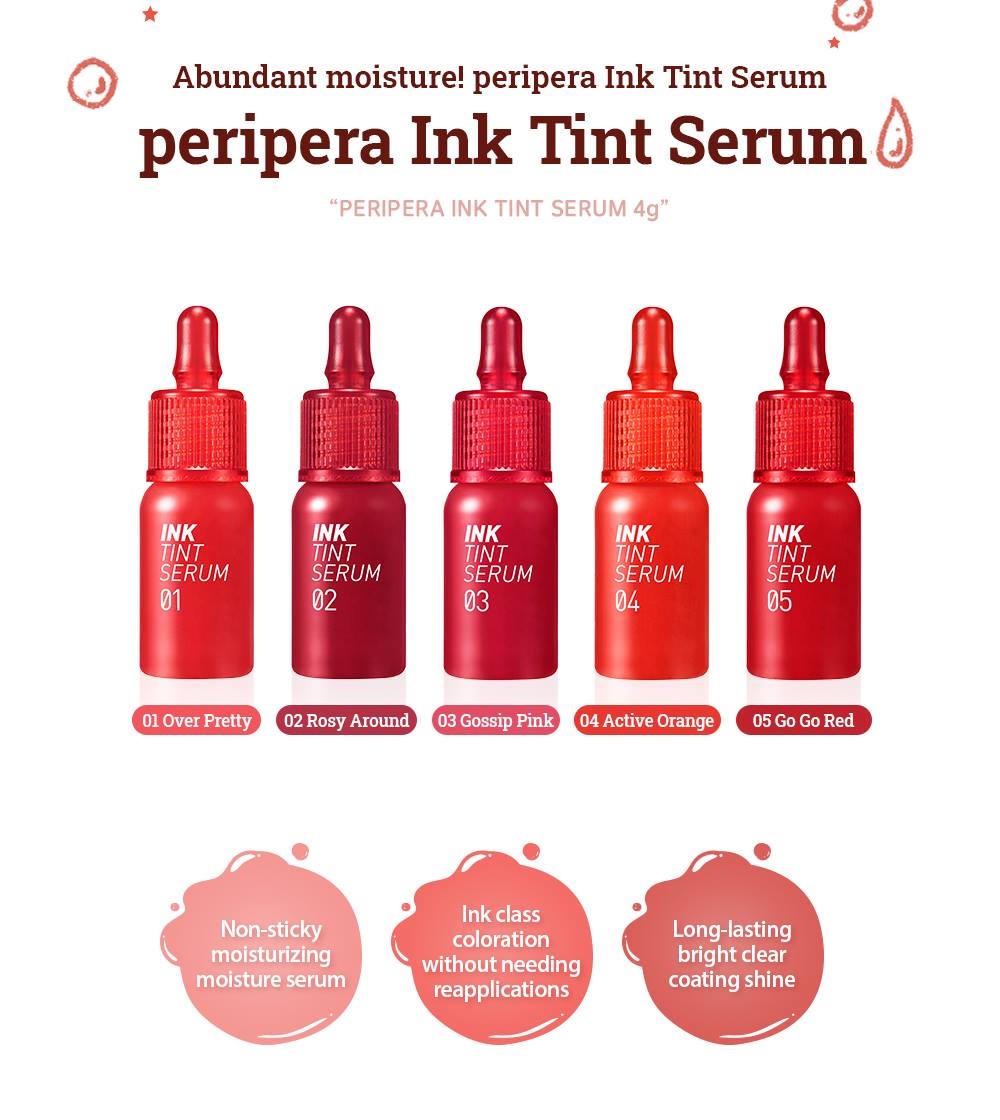 PERPERA Ink Tint Serum 4g Makeup Tools Beauty Cosmetics Womens