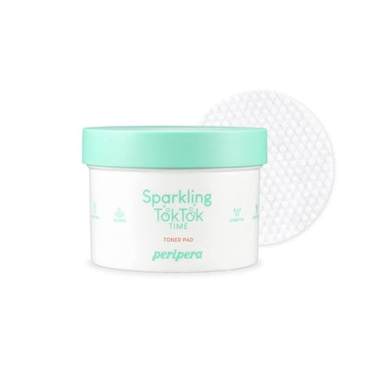 PERIPERA Sparkling Toktok Time Toner Pad 60 sheets (200ml) Skin care