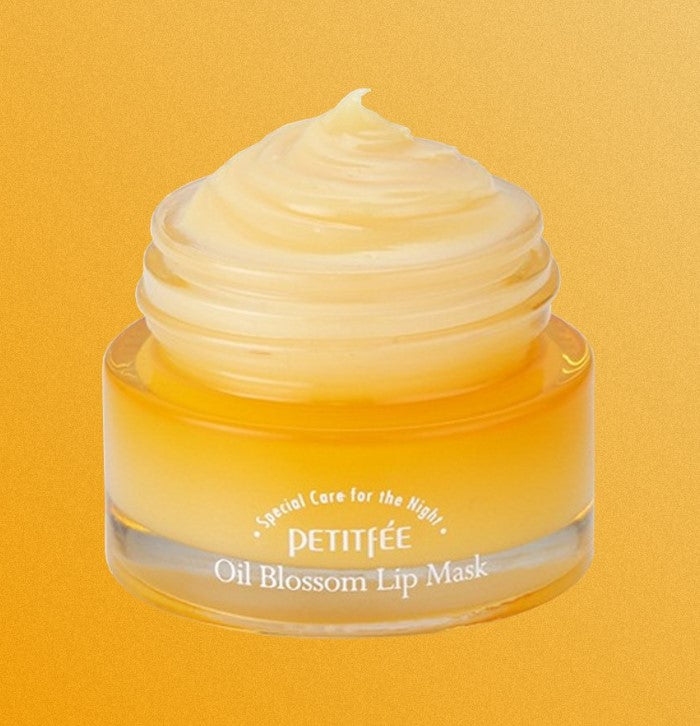 PETITFEE Oil Blossom Lip Mask Sea Buckthorn Oil 15g  Beauty Skin care