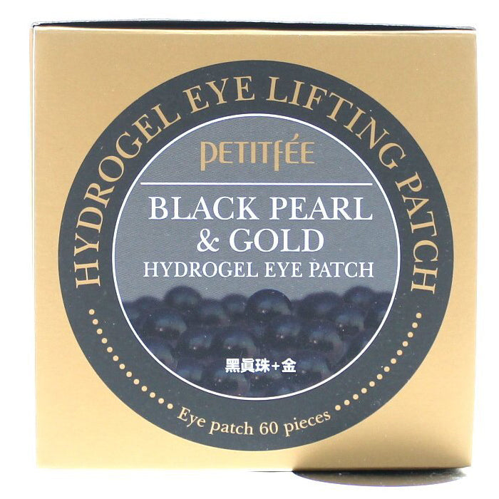 PETITFEE Black Pearl Eye Patches 60pcs Pads Masks Anti-aging Wrinkles Moisture