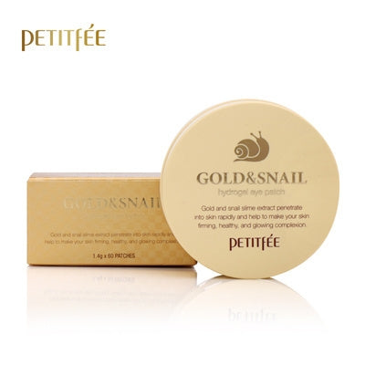 Petitfee Gold & Snail Hydrogel Eye Patches (60 PADS) Anti-aging Moisture