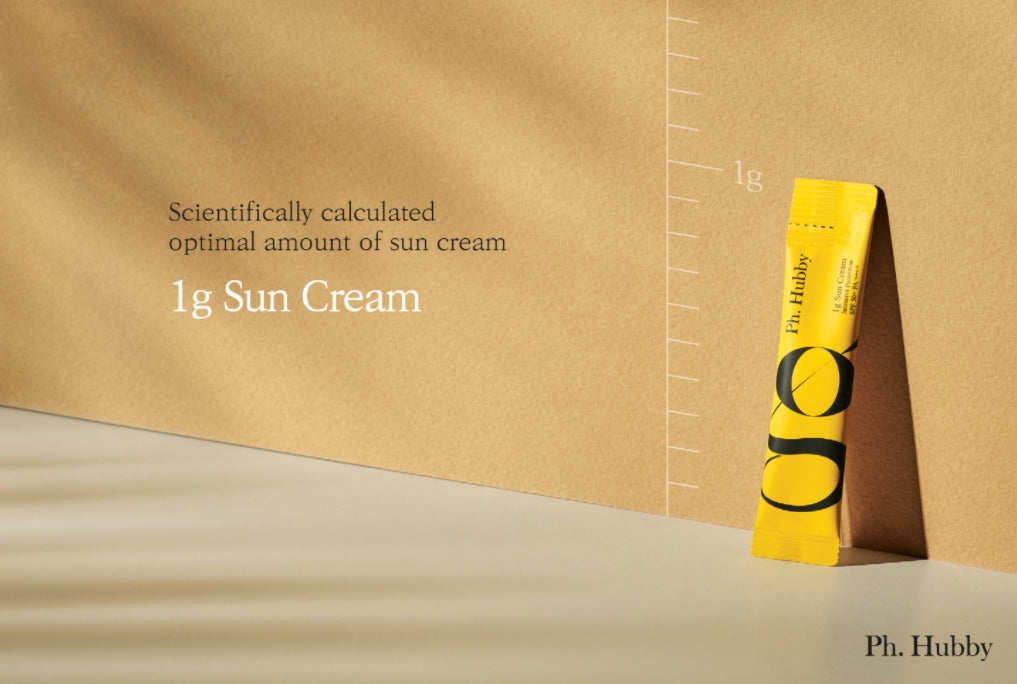 Ph. Hubby 1g Sun Cream Intensive Protection SPF 50+ PA ++++ 50g Facial Sunscreen Skincare Sunblock