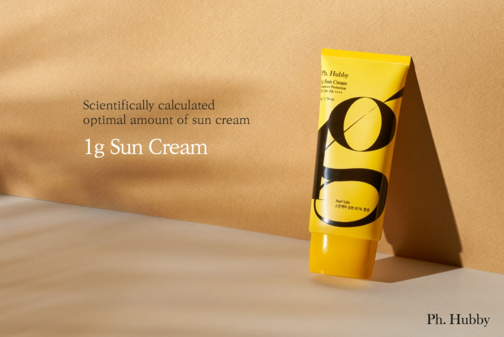 16 Pieces Ph. Hubby 1g Sun Creams Tube Type Intensive Protection SPF50+ PA ++++ 50ml Facial Sunscreens Skincare Sunblocks Face Body