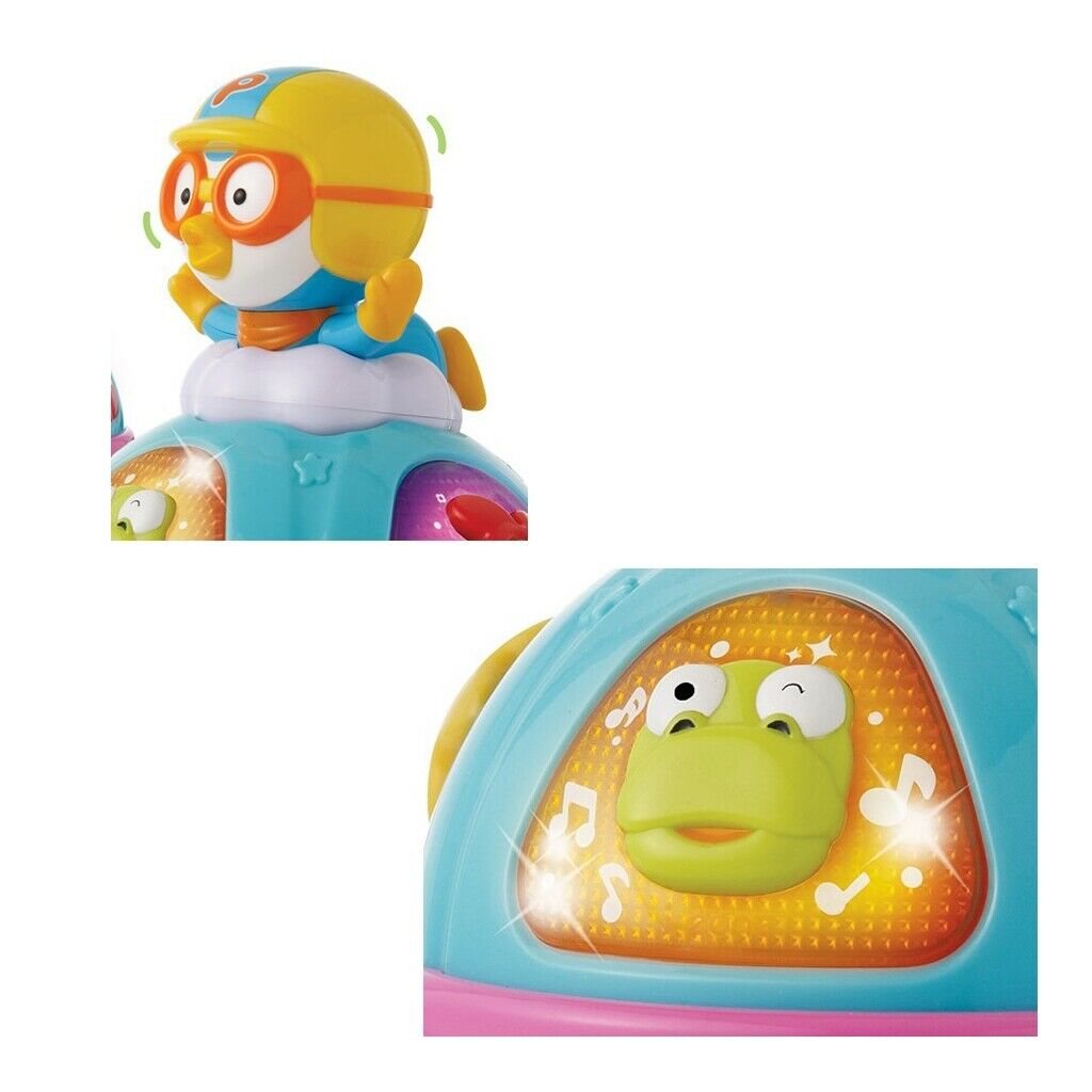 Pororo Roly Poly Toys Kids Baby Toddler Infant 21 Melody LED Lights