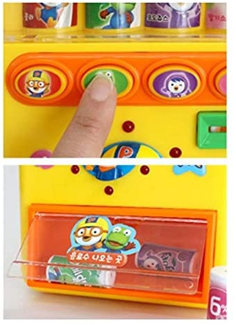 PORORO Talking Beverage Vending Machine Korean Toy Kids Animation