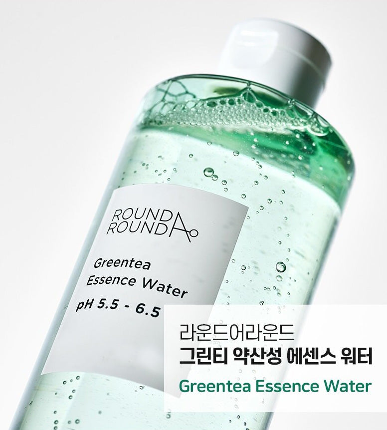 Round A'Round Green Tea Essence Water 200ml Face Sensitive Skin Care