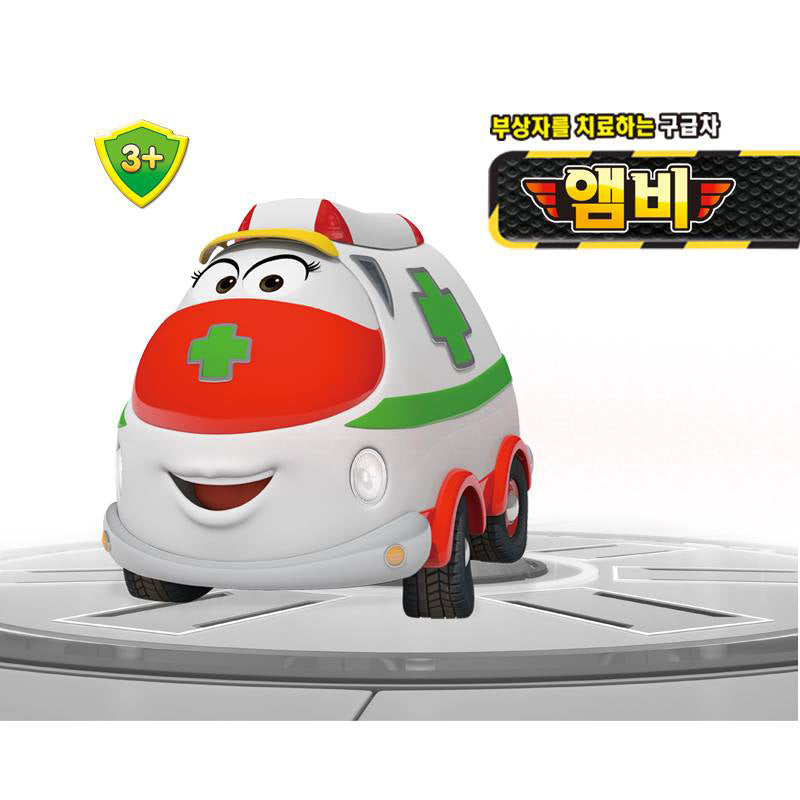 Brave fire truck Ray Amby Korean Animation Characters Figures Toy Kids