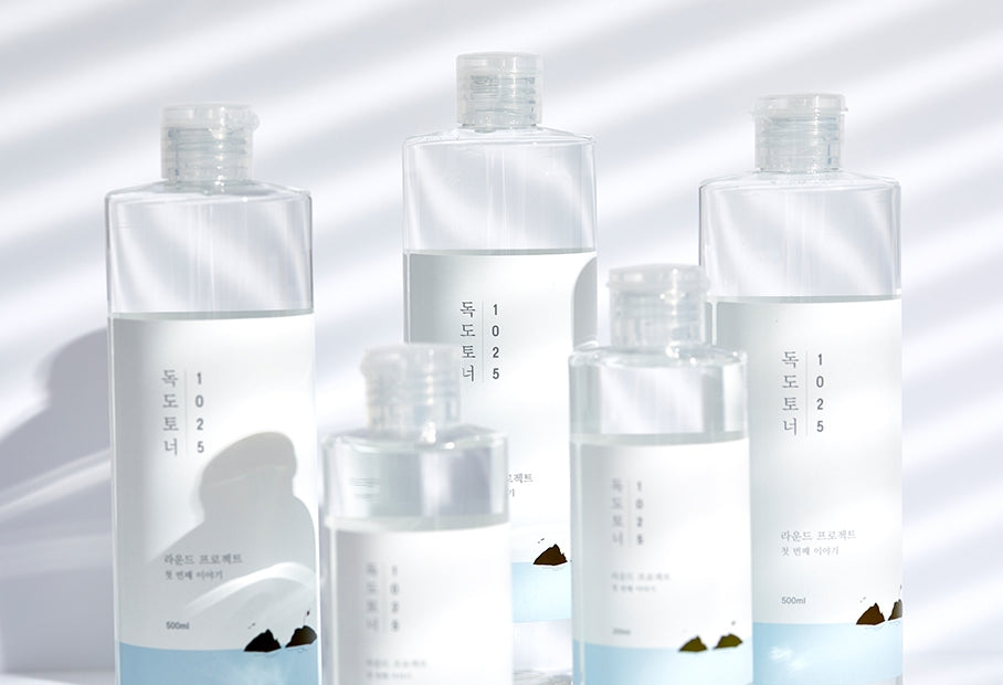 ROUND LAB 1025 DOKDO TONER 500ml Korean Cosmetics Skincare Womens