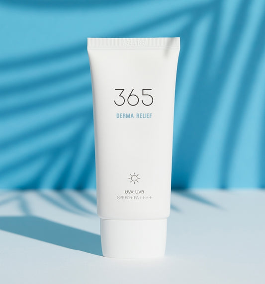 ROUND LAB DERMA RELIEF SUN CREAM 50ml Korean Cosmetics Skincare Womens