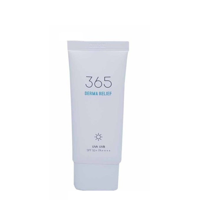 ROUND LAB 365 Derma Relief Sun Cream 50ml Moisture Soothes Skin Sebum