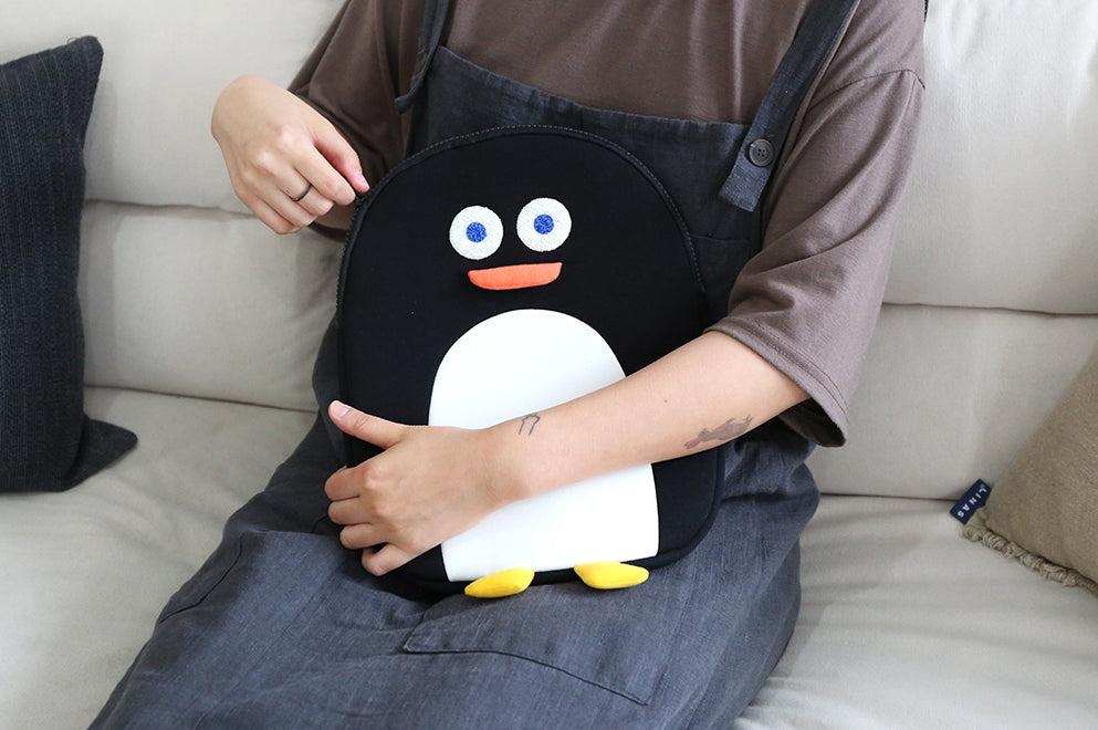 Penguin 11" Ipad Laptop Pouch Sleeves Case Protective Covers Purses Bags