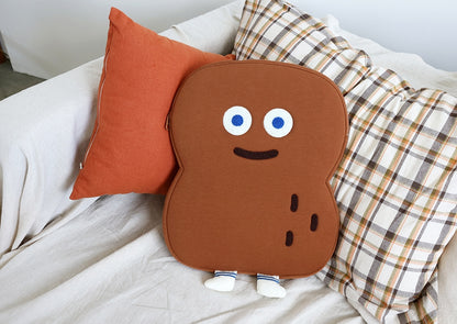 Brown Peanut Character 13" Inch Laptop Pouch Sleeves Protective Covers