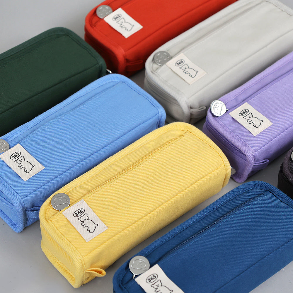 365 Pencil Cases Cotton Cosmetics Pouches Stationery School Office Gifts Students Teens Girls