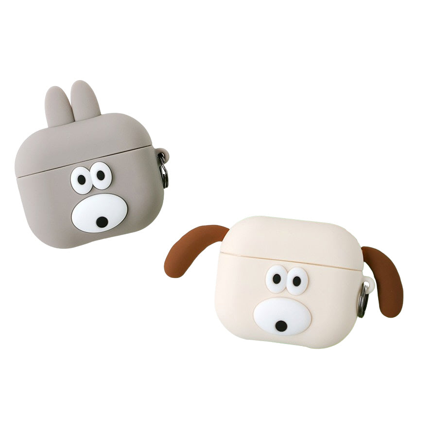 Bunny Puppy Characters Airpods3 Cases Accessory Silicone Protect Apple Gadget Cute Accessories