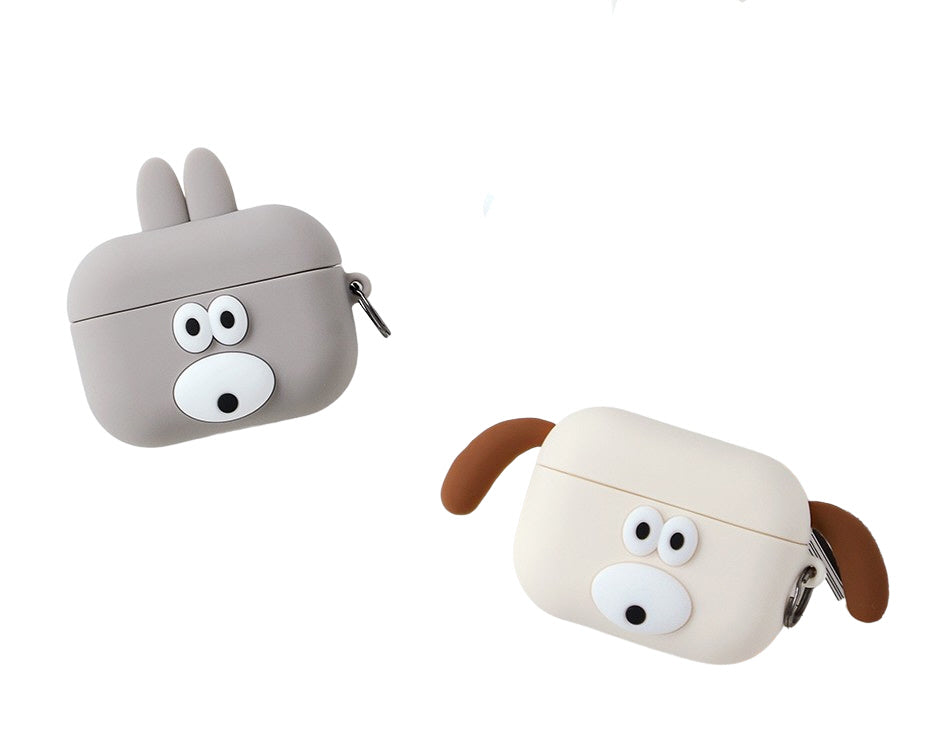 Bunny Puppy Characters Airpods Pro Cases Accessory Silicone Protect Apple Gadget Accessories