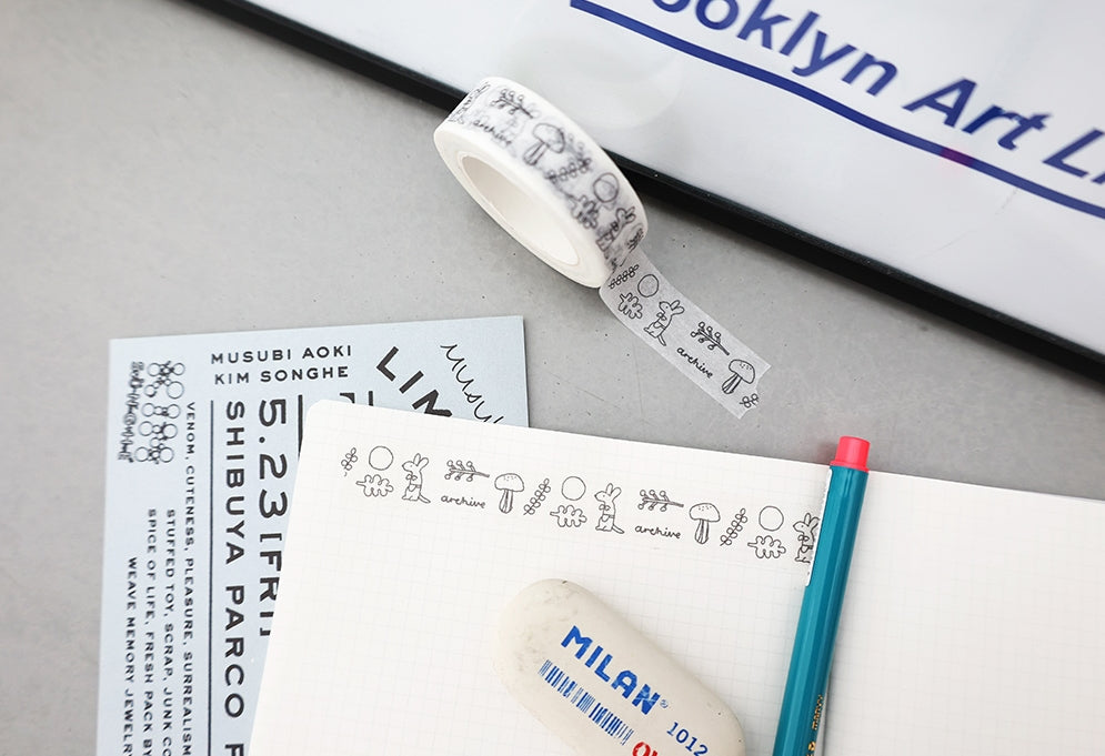 DIY Washi Masking Tape Paper Creative Stationery School 6 Rolls 15mm