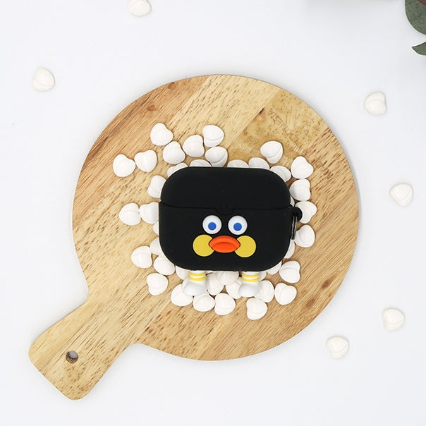 Cute Toast Duck Characters Airpods Pro Cases Accessory Silicone Protect Apple Gadget Accessories