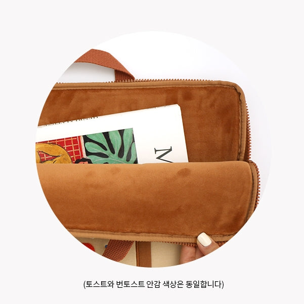 Square Laptop Briefcases Cute Character 15"17" Sleeves Handbags Purses