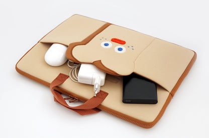 Square Laptop Briefcases Cute Character 15"17" Sleeves Handbags Purses