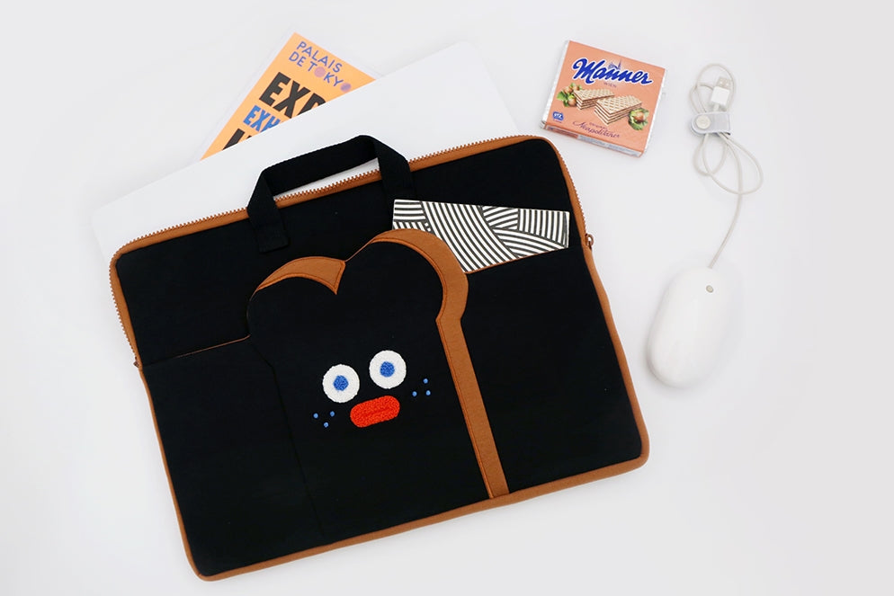 Square Laptop Briefcases Cute Character 15"17" Sleeves Handbags Purses