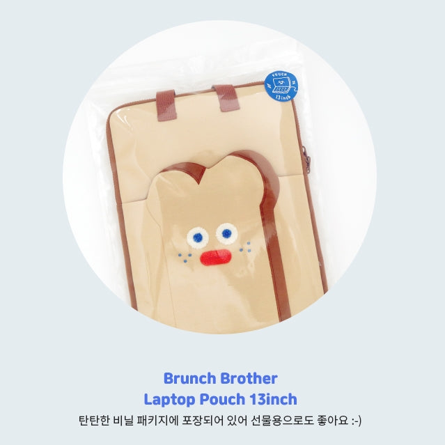Square Brunch Brother Character 13"Laptop Pouch Sleeves Protect Covers