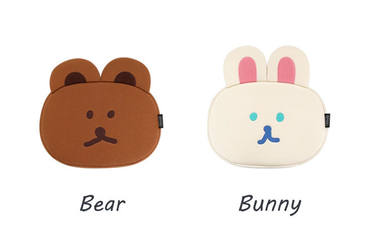 Cute Character 11" Ipad Laptop Pouch Sleeves Protective Covers Purses