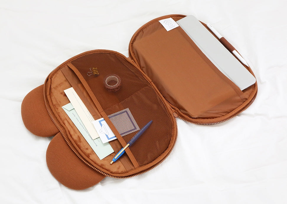 Cute Character 11" Ipad Laptop Pouch Sleeves Protective Covers Purses