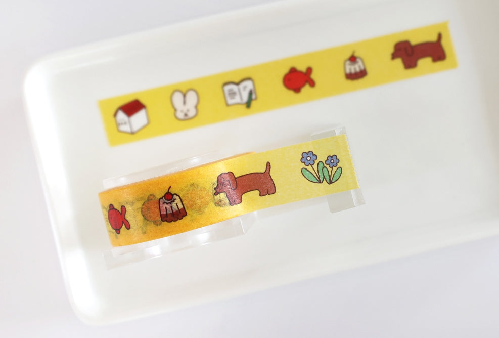 Cute Washi Masking Tape Paper Creative Stationery School 5 Rolls 15mm