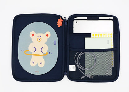 Hola Bear Character 11"Inch IPad Laptop Pouch Sleeves Protective Cover