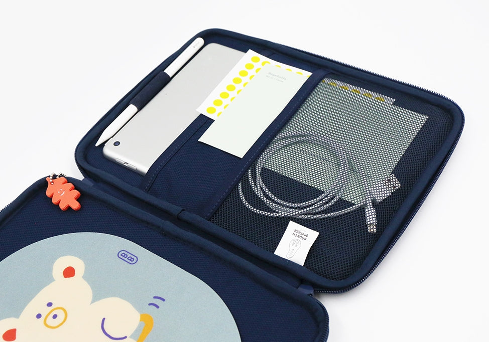 Hola Bear Character 11"Inch IPad Laptop Pouch Sleeves Protective Cover