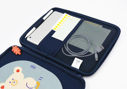 Hola Bear Character 11"Inch IPad Laptop Pouch Sleeves Protective Cover
