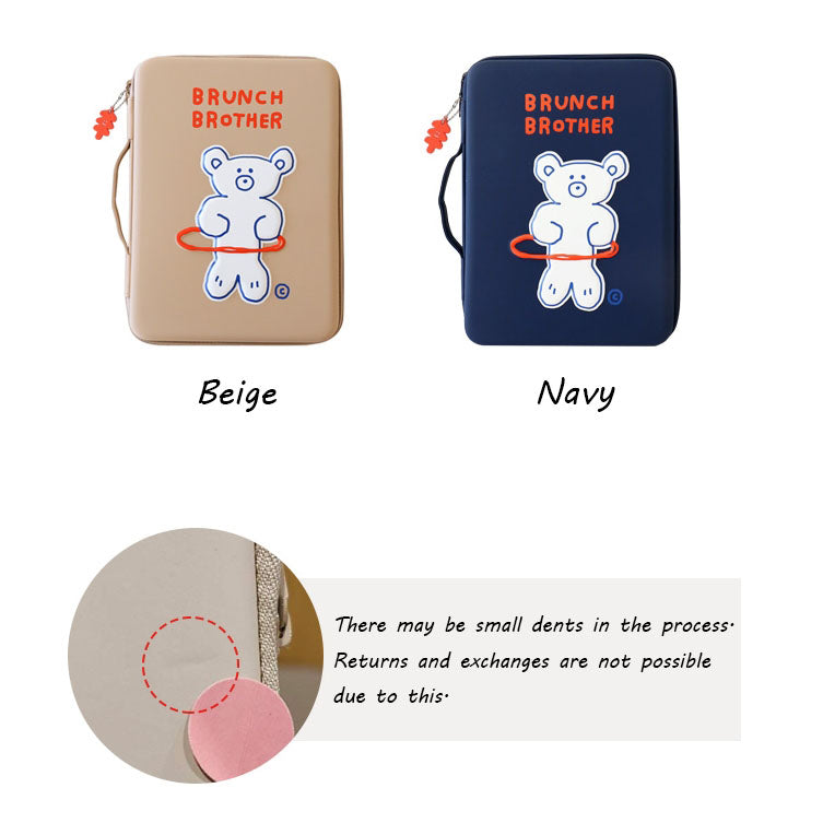 Hola Bear Character 13" Inch Laptop Pouch Sleeves Protective Covers