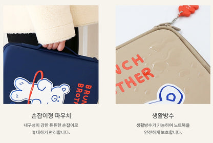 Hola Bear Character 13" Inch Laptop Pouch Sleeves Protective Covers