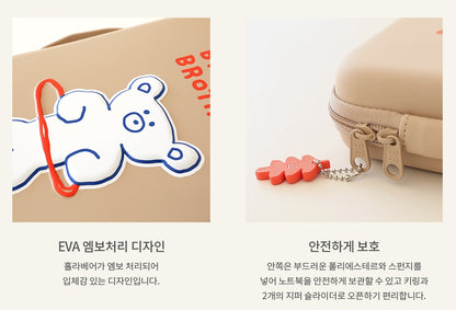 Hola Bear Character 13" Inch Laptop Pouch Sleeves Protective Covers