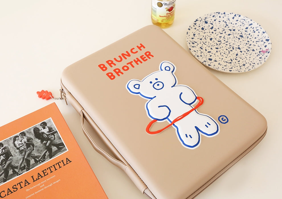 Hola Bear Character 13" Inch Laptop Pouch Sleeves Protective Covers