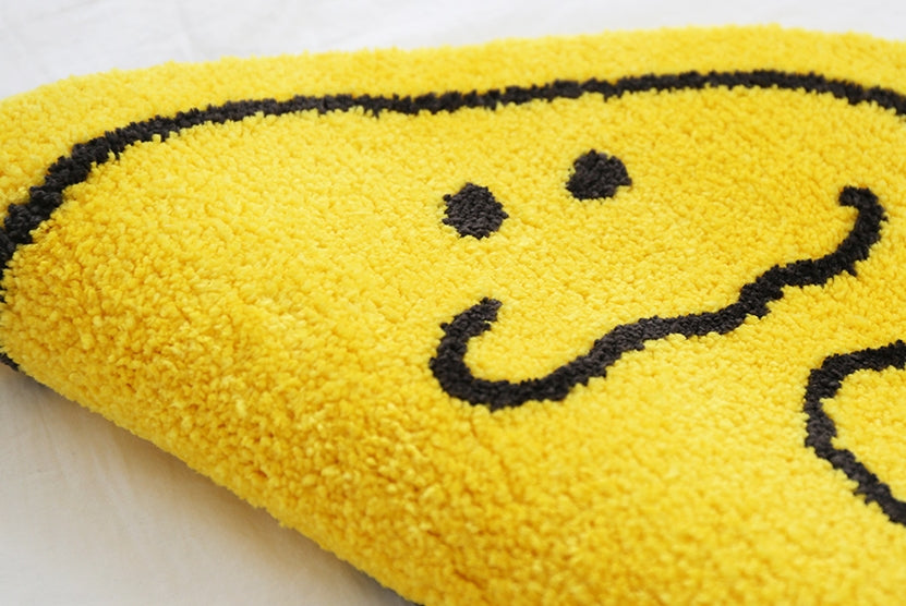 Yellow Cute Character Bathroom Floor Foot Rugs Mats Home Bed Door Pads