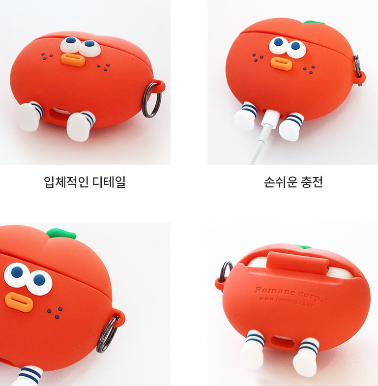 Brunch Brother Cute Fruits Mugs Characters Airpod3 Cases Headset Headphone Accessories Silicone Keyring Accessory Protect Apple Charger Hole