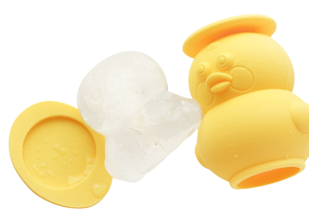 Duck Bear Silicone Ice Maker Accessories Mold Home Cafe Cute Frozen