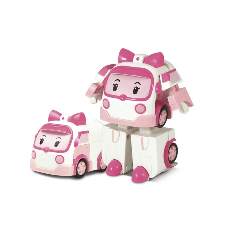 Robocar Poli Amber Transformation Robot Kids Toy Character Children Gifts