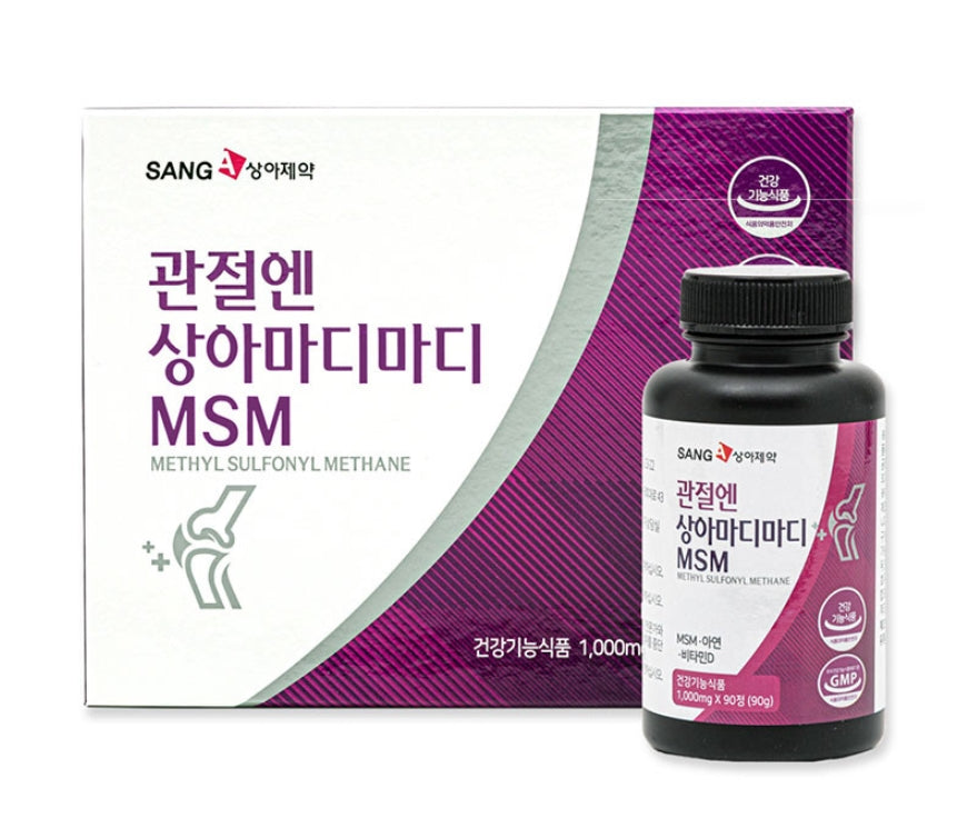 SangA Pharmaceutical Joint Madimadi MSM 180 Tablets Health Care Supplements