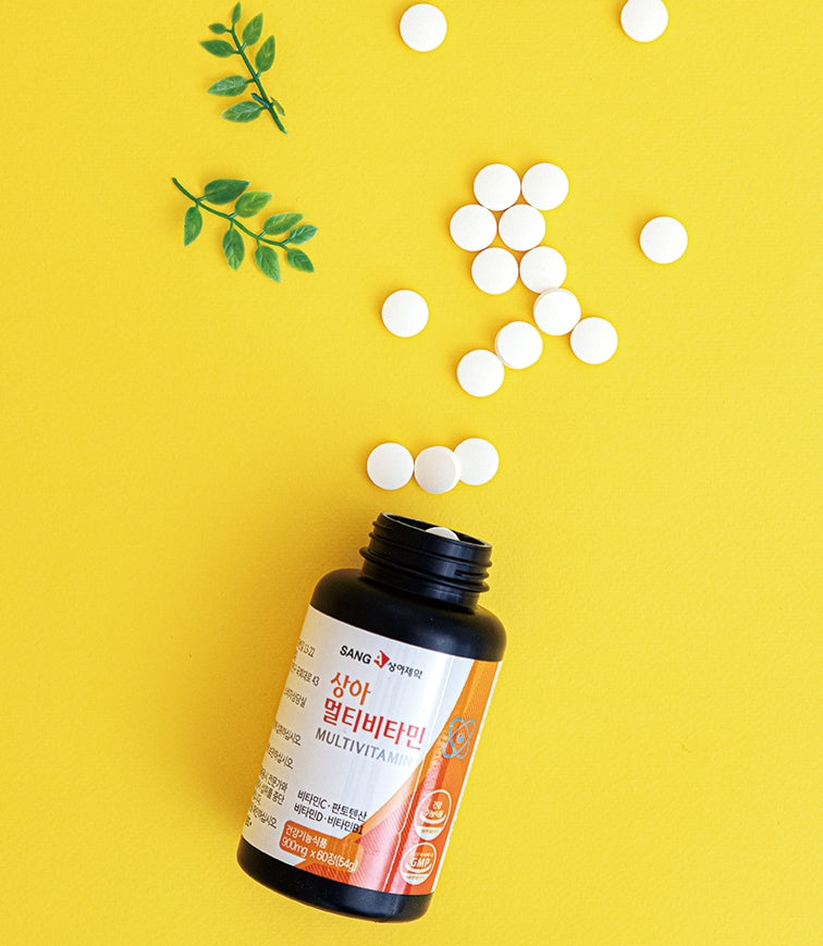 Sanga Multi Vitamins C D B1 Health Food Supplements 900mgx120 Tablets