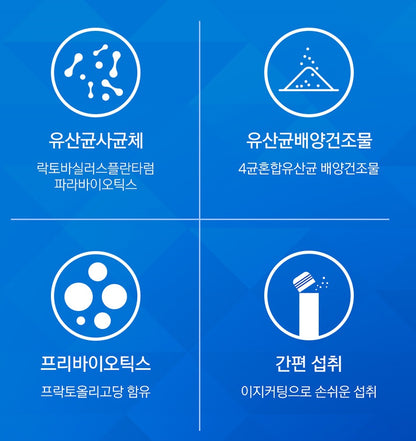 SangA Parabiotics Prebiotics 2g x 30 Sachets New Perspective Health Foods Supplements Probiotics Lactobacillus Fructooligosaccharide