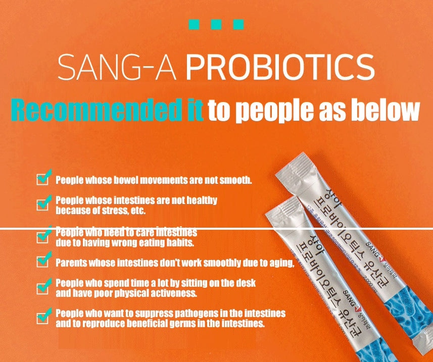 SANG-A PROBIOTICS Lactobacilli 60g Health Supplement Korean excreta