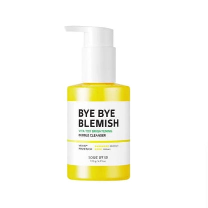 SOME BY MI BYE BYE BLEMISH VITA TOX BRIGHTENING BUBBLE CLEANSER 120g