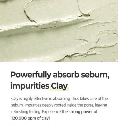 SOME BY MI Super Matcha Pore Clean Clay Mask 100g Pore Care tightening