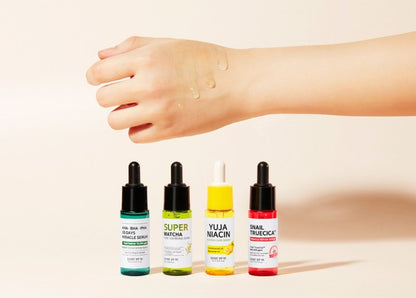 SOME BY MI Total Care Serum Trial Kit Sensitive Dry Skincare Pore Blemish Moisture