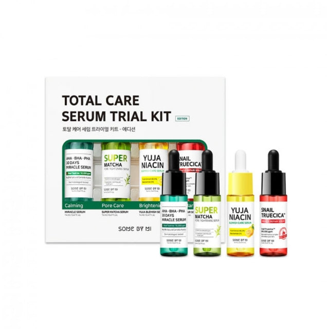 SOME BY MI Total Care Serum Trial Kit Sensitive Dry Skincare Pore Blemish Moisture